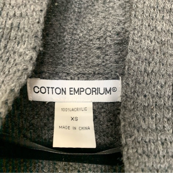 Oversized Knit Open Front Cardigan - Picture 4 of 4